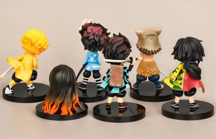 Demon Slayer: Set of 6 Action Figure - Image 2