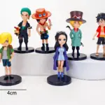 One Piece: Set of 6 Chibi Action Figure - Image 3