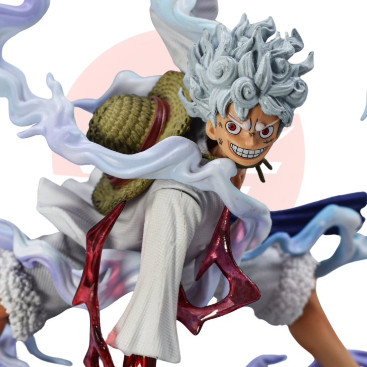 One Piece : Luffy Gear 5 Thunder Action Figure - Image 3